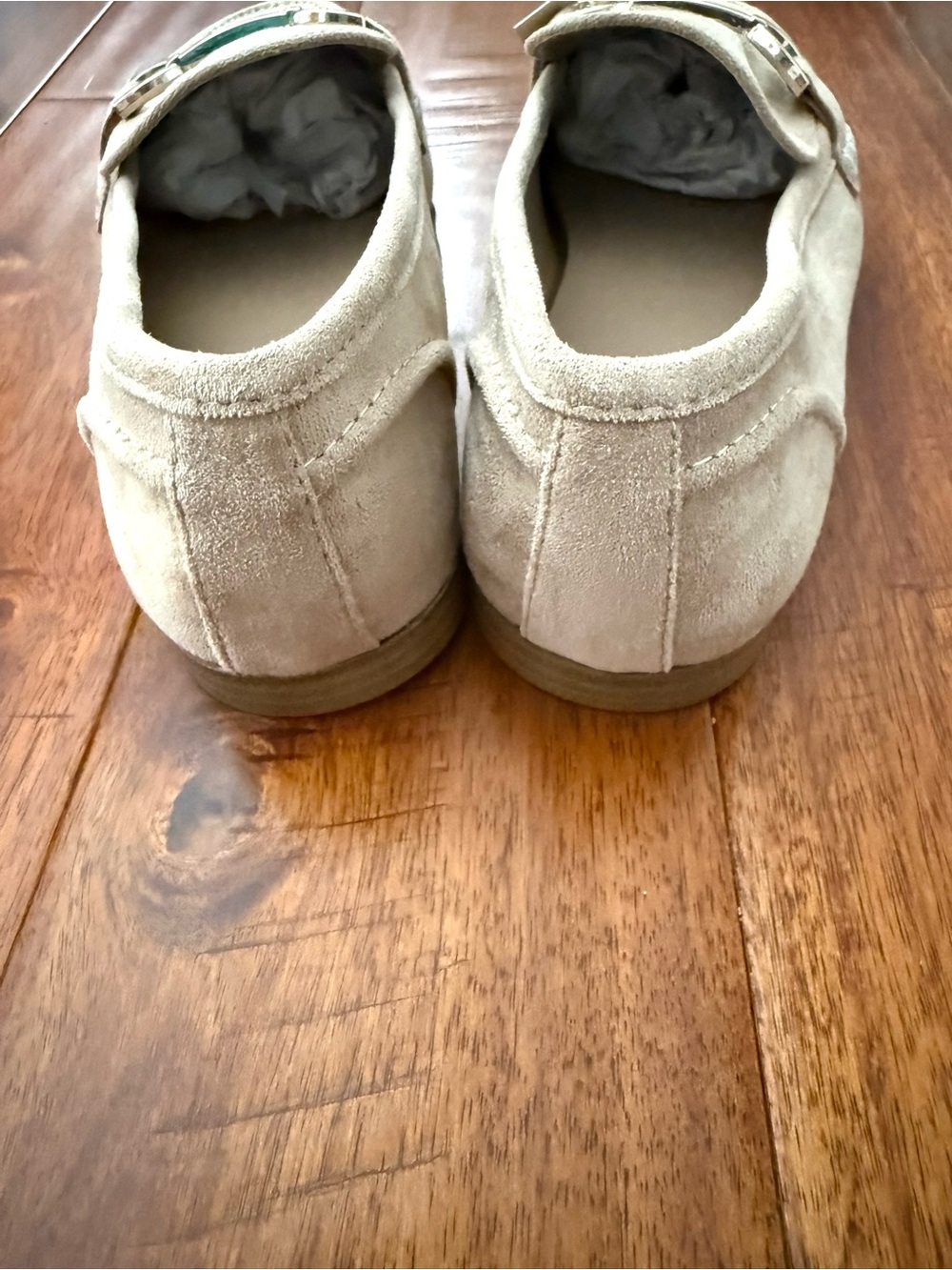 New! Women’s 9.5W wide A New Day tan taupe suede shoes NWT! - Picture 2 of 10